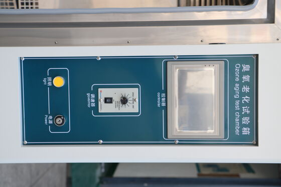 Θάλαμος δοκιμής γήρανσης όζοντος από καουτσούκ πλαστικό σύρμα, ελεγκτής αντοχής όζοντος, επιταχυνόμενη μηχανή δοκιμής γήρανσης