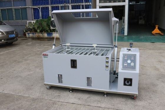 Astm B117 Αυτοματοποιημένο συνεχές ακροφύσιο επιταχυνόμενη γήρανση δοκιμαστικό μηχάνημα ψεκασμού αλατιού δοκιμαστής αντοχής στη διάβρωση θάλασσας αλατιού ομίχλης
