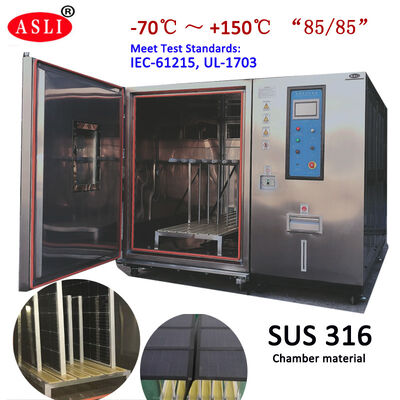 IEC 61215 MQT 13, IEC 61730 MST53 Ηλιακό πάνελ Περιβάλλον Κλιματικό θάλαμο