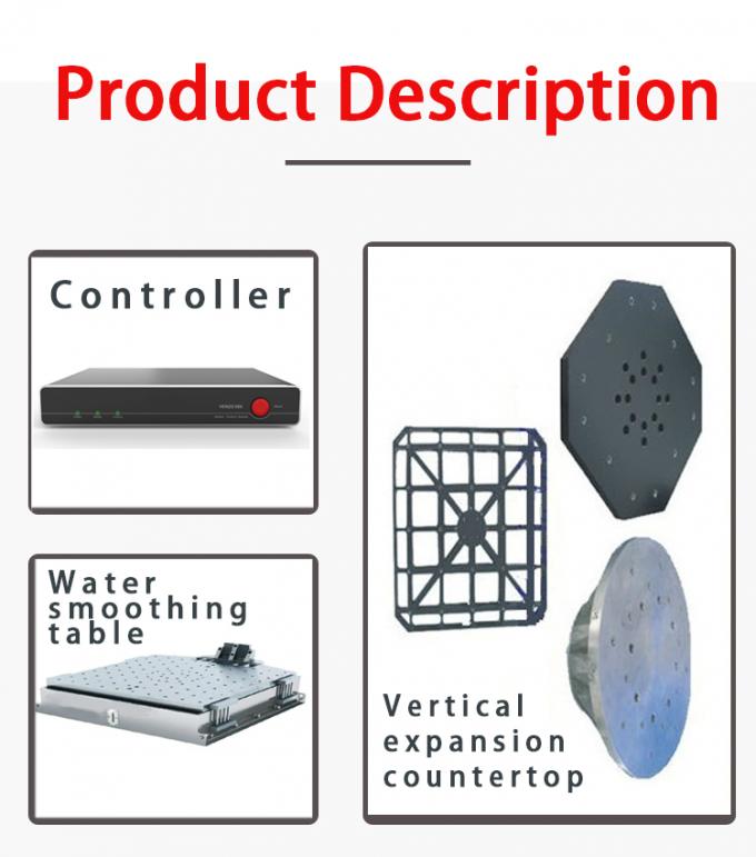 Υψηλή συχνότητα 300kg του ISO. Μηχανή ελεγκτών δόνησης Φ για το εργαστήριο 1