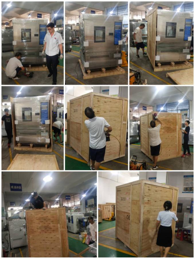 Θερμότητα και δροσίζοντας αίθουσα 3C/Min Dia δοκιμής ελέγχου κλίματος 50mm 2 στρώματα 2